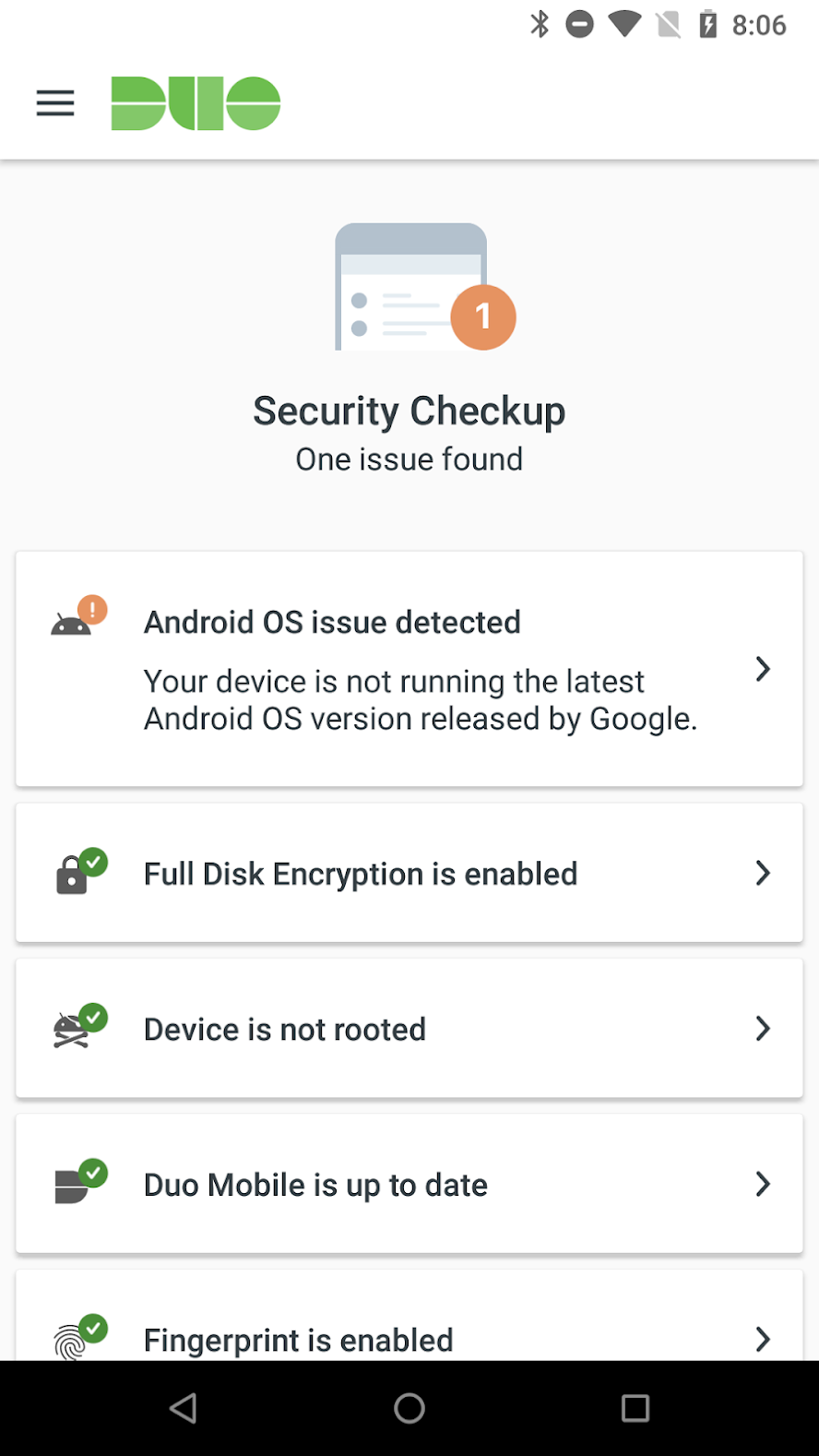 pulse secure mobile duo app doesn