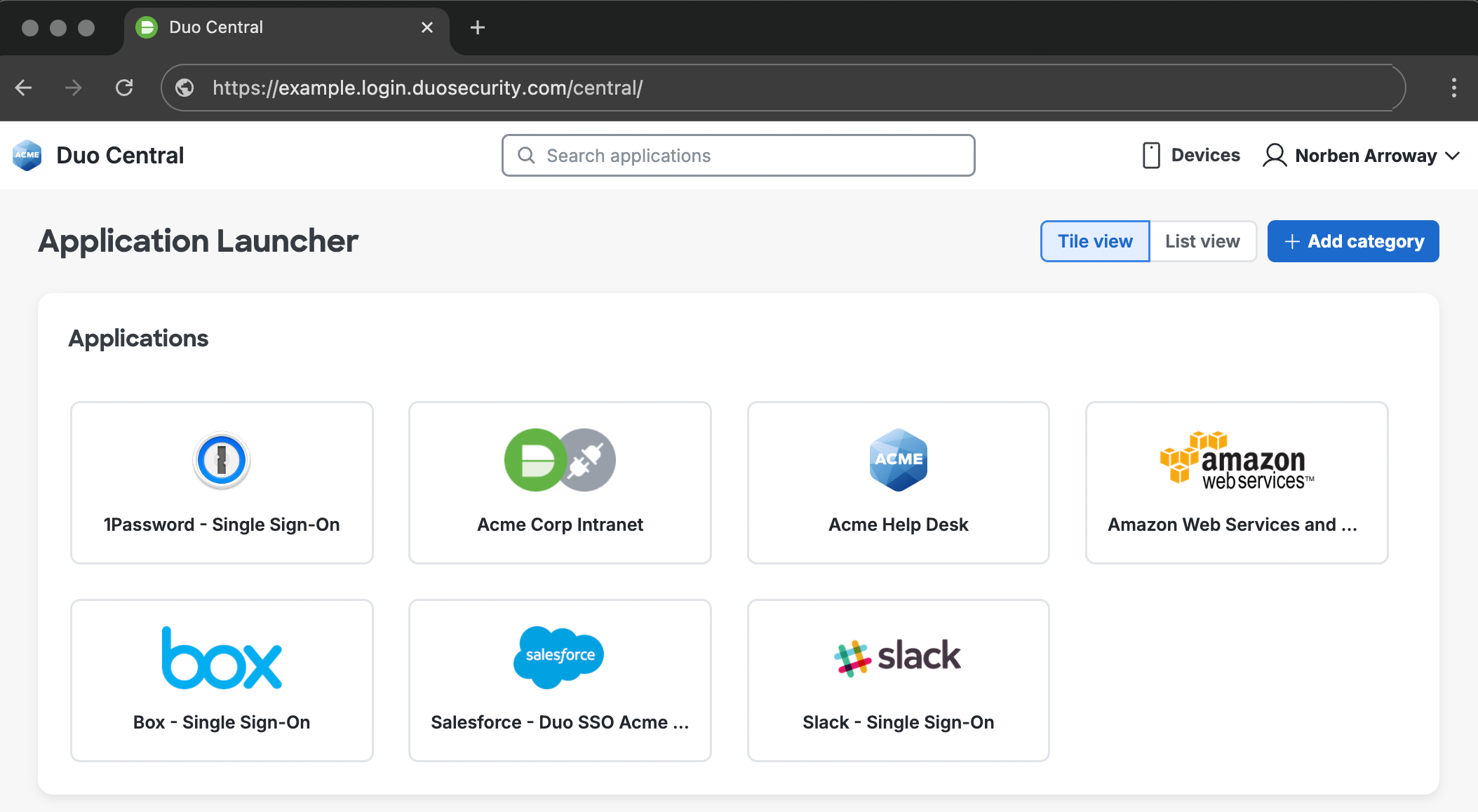 Duo Central Applications
