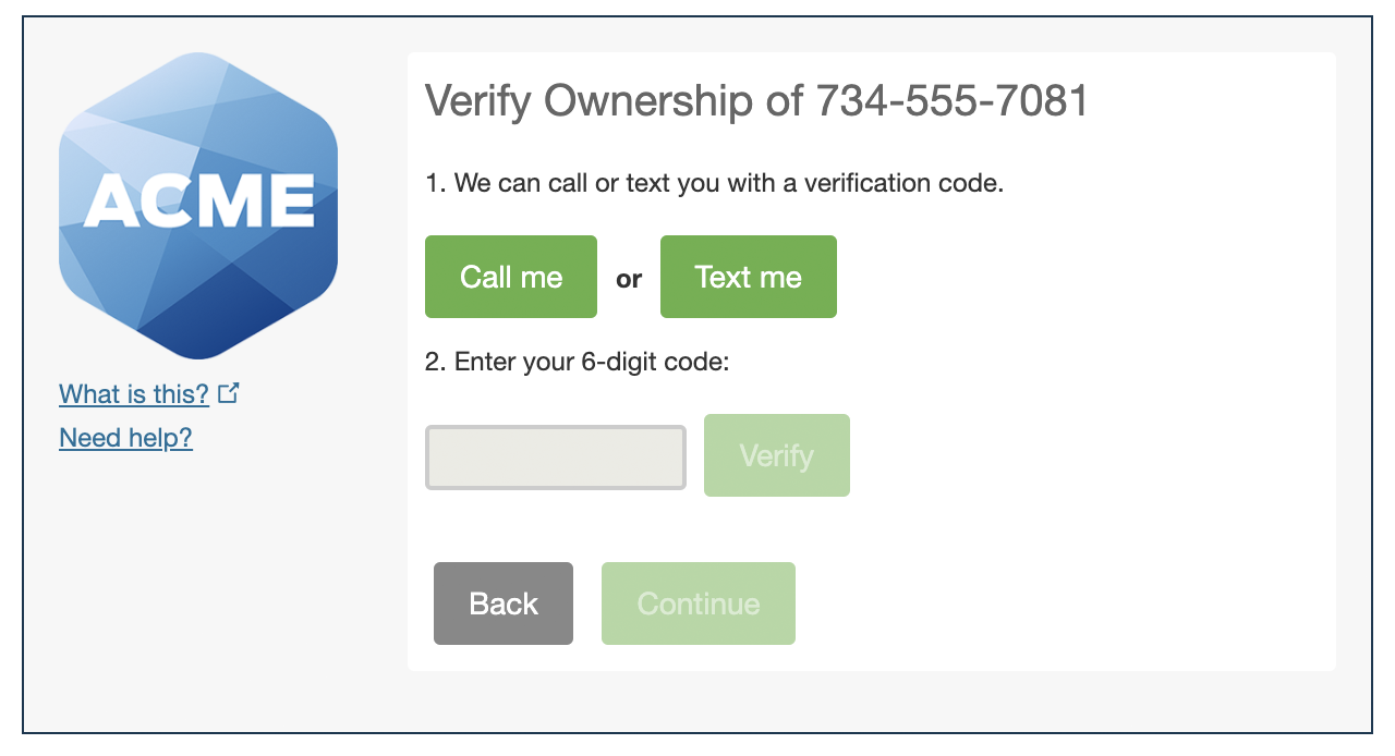 Verify Ownership of Shared Phone