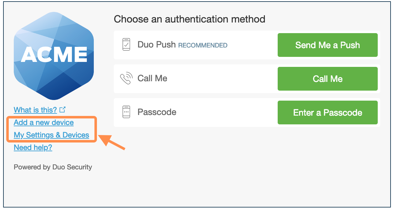 Use a Hardware Token with the Traditional Duo Prompt - Guide to Two-Factor  Authentication · Duo Security