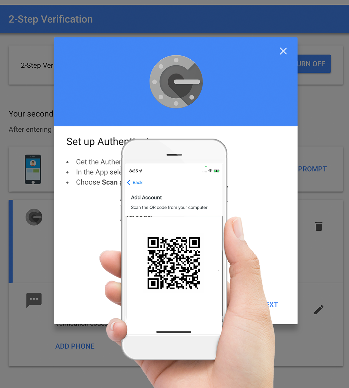 duo mobile app qr code