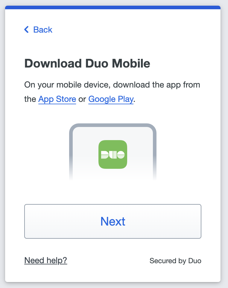 duo install duo mobile app on macos