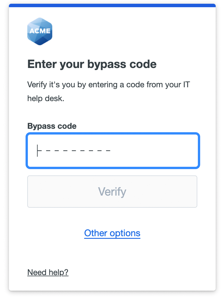 Bypass Code in Universal Prompt